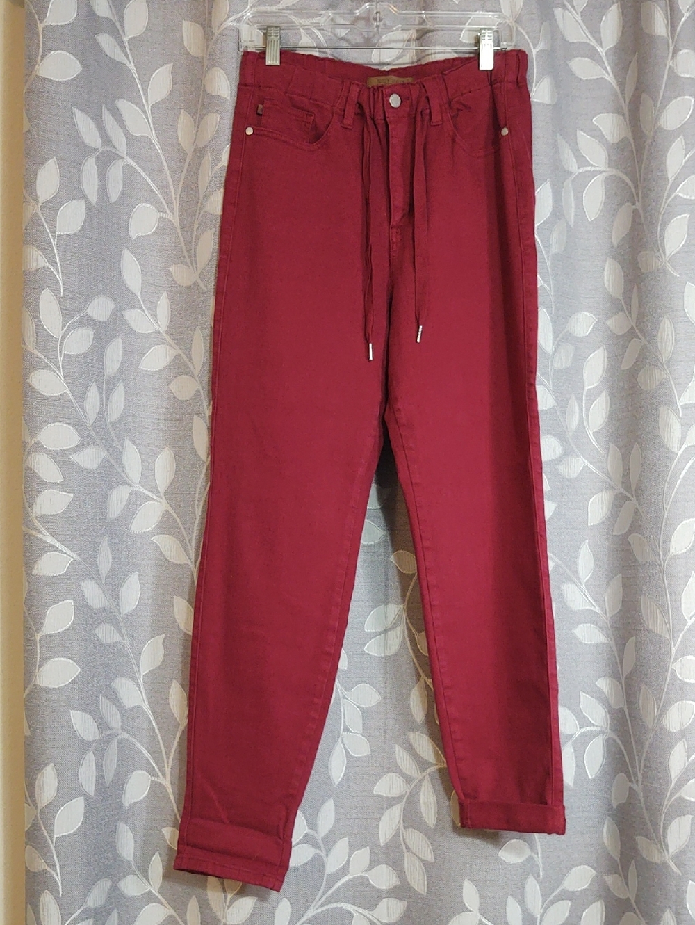 Judy Blue High-Waist Drawstring Denim Jeans Pants size 7/28